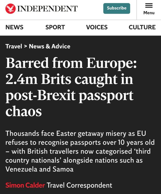 Country that voted to be a 'third country' surprised when it is *treated* like a 'third country'

Amazing. 

#BrexitDisaster