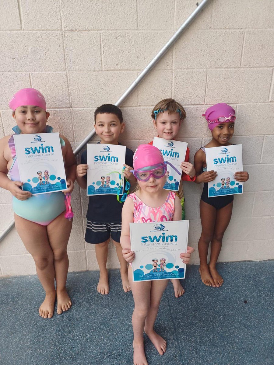 💦 Well done to all swimmers who completed the S4 Swim Intensive week 👏 You are all amazing! 

💦 Keep an eye out on our website for the next swim intensive near you. s4swimschool.uk #s4swimschool #swimminglessons