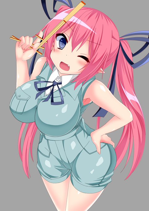 だいぶ前に描いたオリキャラ案。作業着とエルフ耳のシリーズです。昔の方が絵が上手かった気がする。
(実在する作業者や企業などの作業着と被らないように、意図的に有り得ないデザインにした結果生まれたキャラです) 