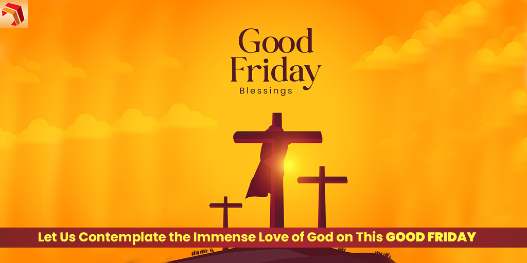 #GoodFriday  to all. May the day give you the courage to stay on God's path and fill your lives with abundance and inspiration.
#etupside #emergingtrends_emergingu #GoodFridayBlessings #StayOnGodsPath #FaithFilledFriday #DivineGuidance #BlessedFriday #GodsCourage #InspiredFaith