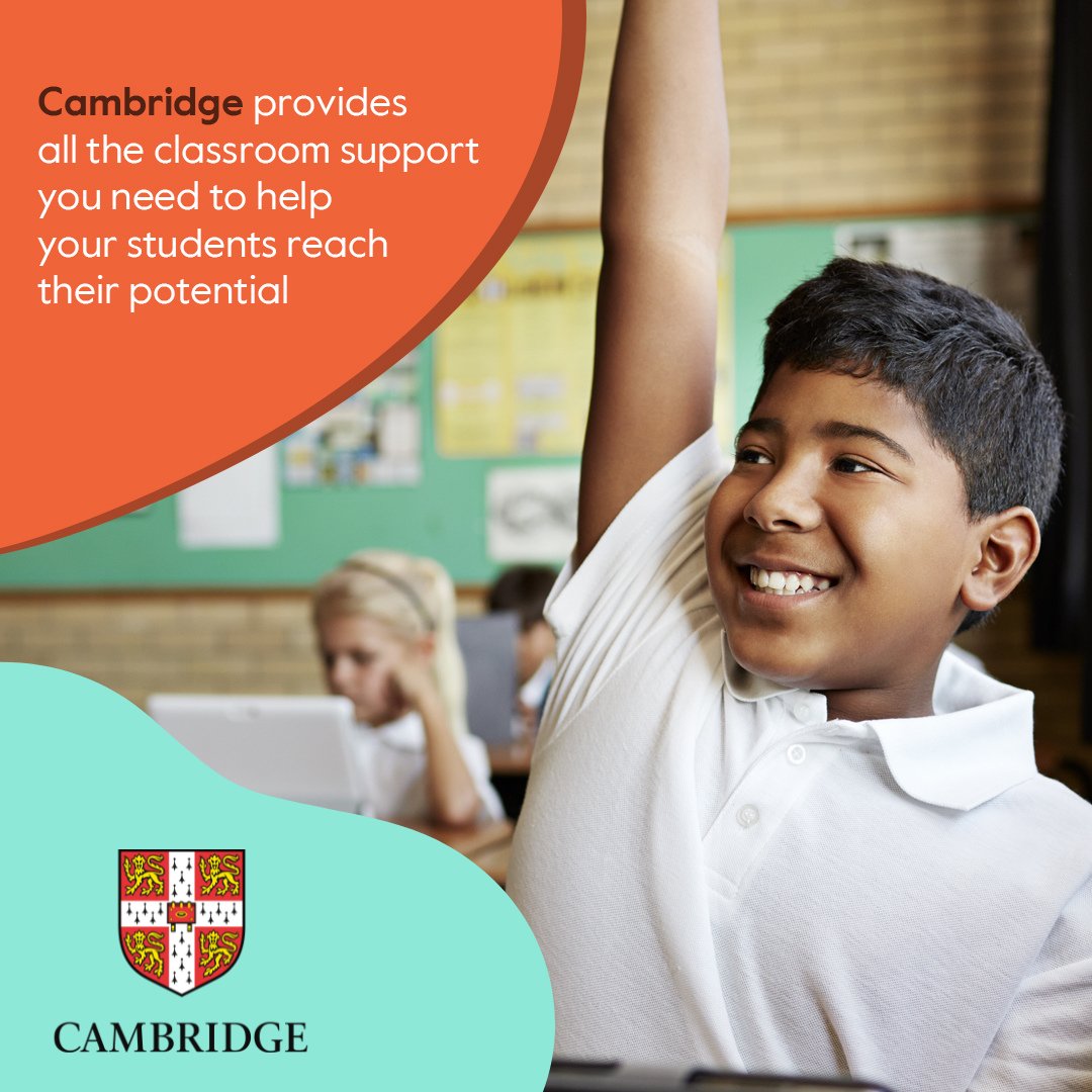 Language learning can be a long process, but our exams and courses provide focus and pace to keep your students motivated, every step of the way! 🌟📚 Visit our website to learn more: bit.ly/3vk5heJ 

#Schools #CambridgeEnglish #WhereYourWorldGrows #WeAreCambridge