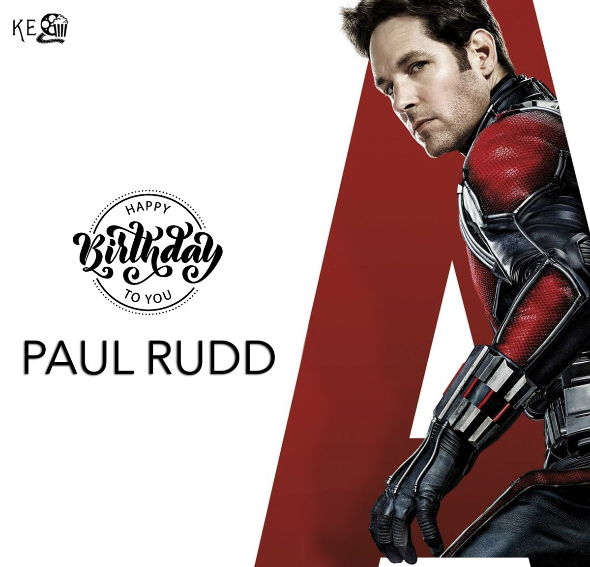 Wishing Paul Rudd Very HappyBirthday #HappybirthdayPaulrudd #HBDPaulrudd #Paulrudd #Khafaentertainment