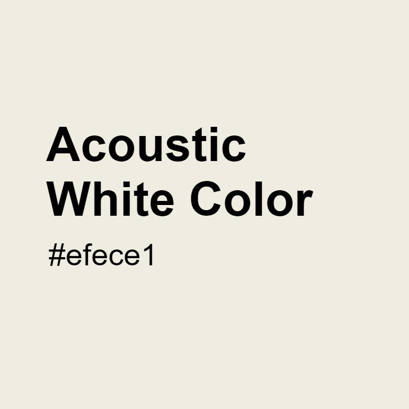 Acoustic White color #efece1 A Cool Color with Grey hue! 
 Tag your work with #crispedge 
 crispedge.com/color/efece1/ 
 #CoolColor #CoolGreyColor #Grey #Greycolor #AcousticWhite #Acoustic #White #color #colorful #colorlove #colorname #colorinspiration