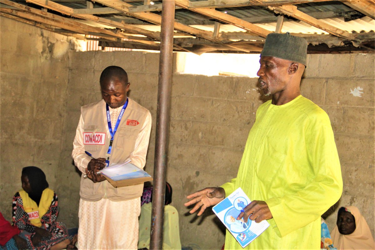 Cowacdi_ng's tweet photo. 🌍 Embrace the power of community! Stakeholder engagement is key to sustainable change. 🌱Thank you @CAID_Nigeria for championing the Climate Change Livelihood Project in Malakyariri community! Together, we can make a difference. 💚#COWACDI #CommunityEngagement  #ClimateAction https://t.co/uQeEh1LlOb