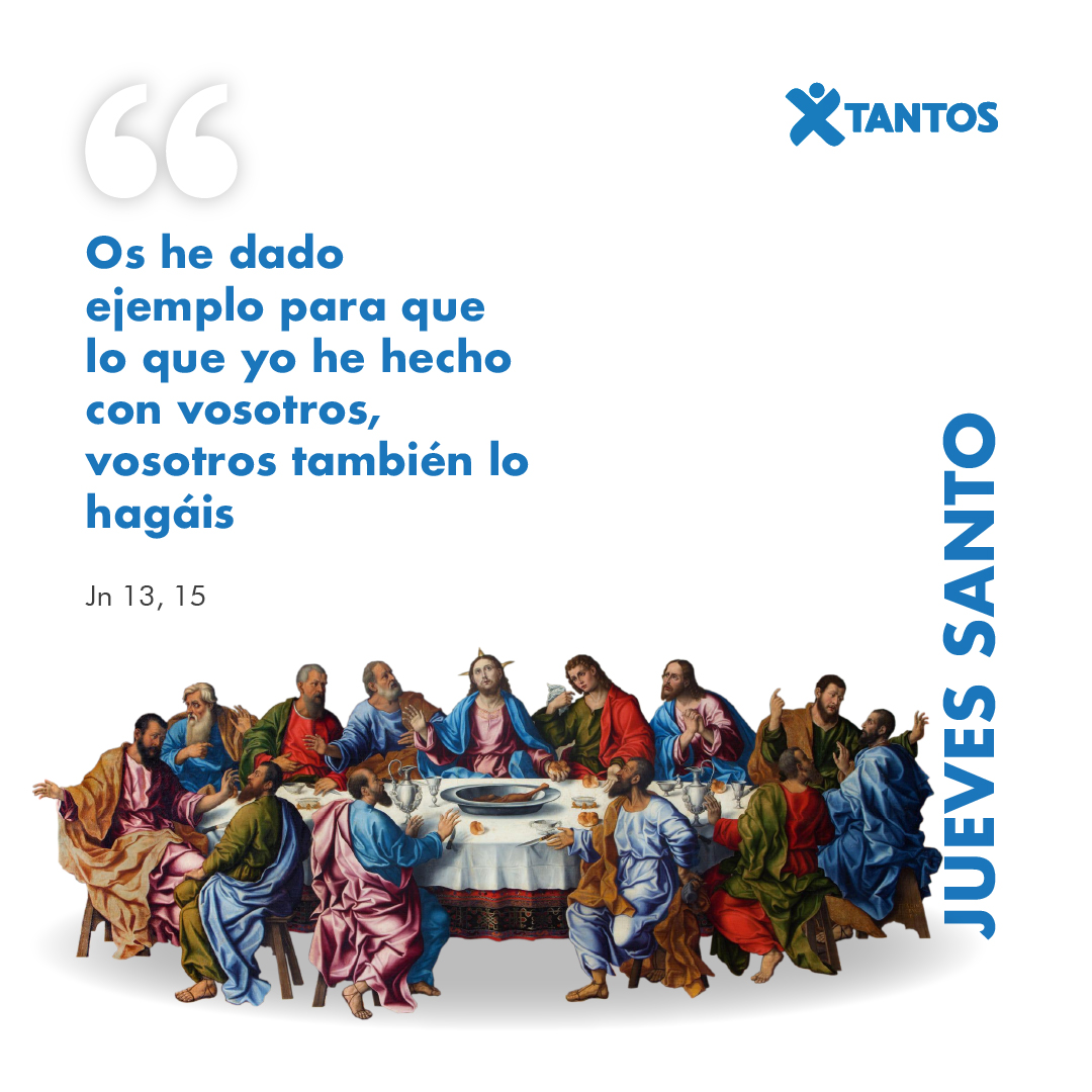 En este Jueves Santo, recordamos la humildad y servicio de Jesús al lavar los pies de sus discípulos. Jesús nos dio un ejemplo vivo de amor incondicional y servicio desinteresado, recordándonos que el amor se demuestra a través de nuestras acciones 🙏✨. #Xtantos #JuevesSanto