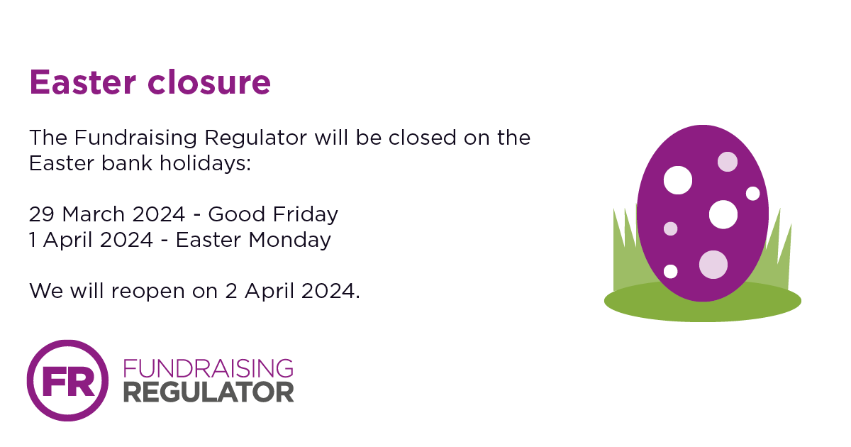 We will be closed on the Easter bank holidays 29 March - 1 April 2024. Our phone lines will reopen on 2 April 2024 between 9.30 am - 4.30 pm.