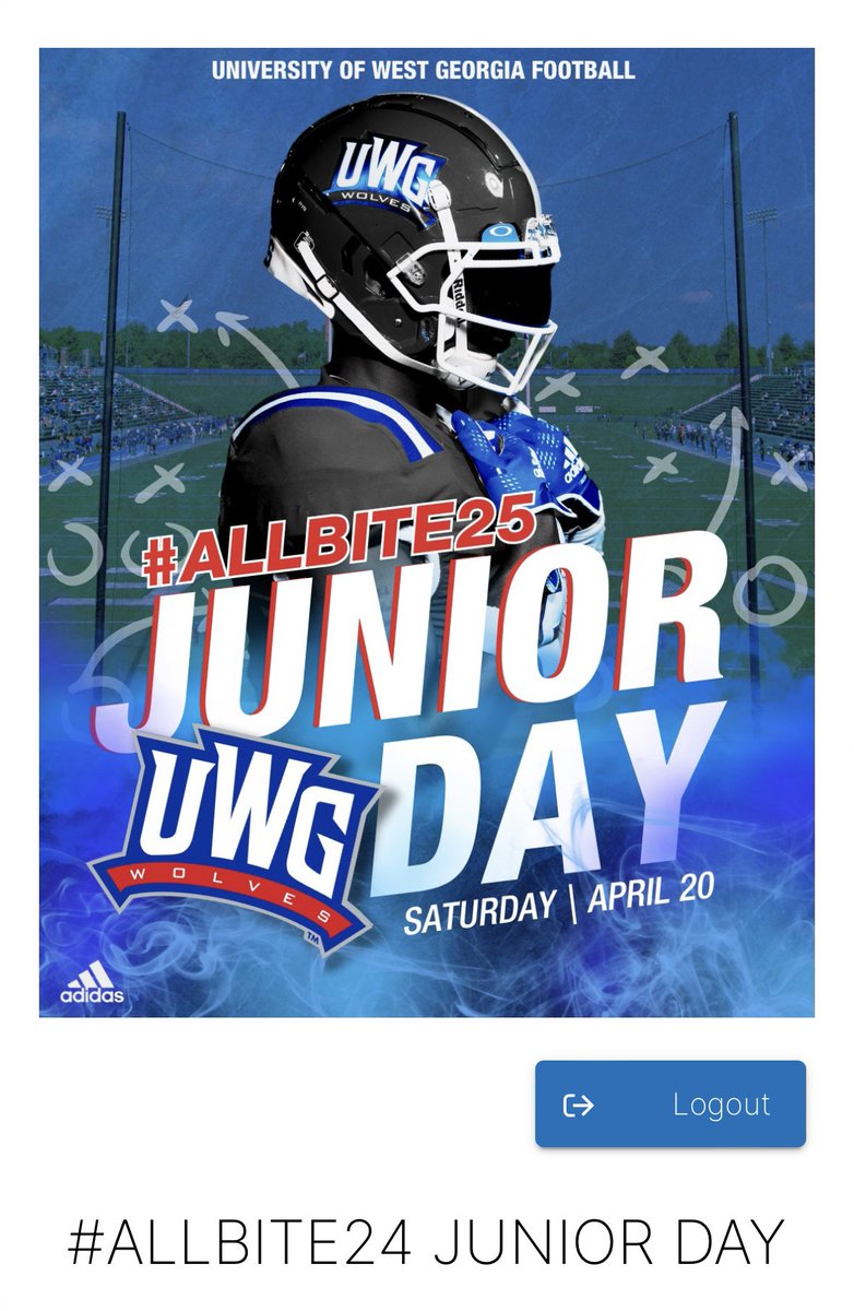 Thanks @CoachA_Davis for the invitation to @UWGFootball Spring Game and Junior Day. Really excited to visit. @NEGARecruits @RecruitGeorgia @RecruitNE_GA @jhsmdb @JHS_Prospects
