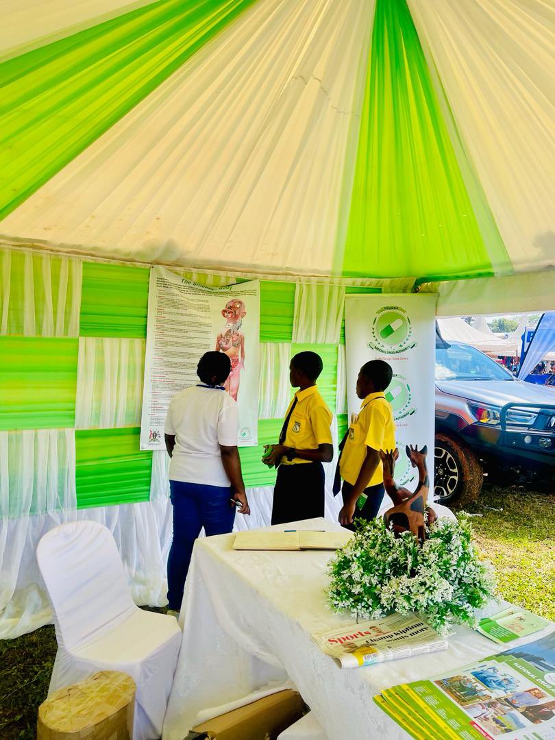 “Catch them young” and yes, we were happy to host these little ones at the ongoing Powesa Expo in Bulange, Mengo. #savedruguse #SayNOtoDrugandSubstanceAbuse