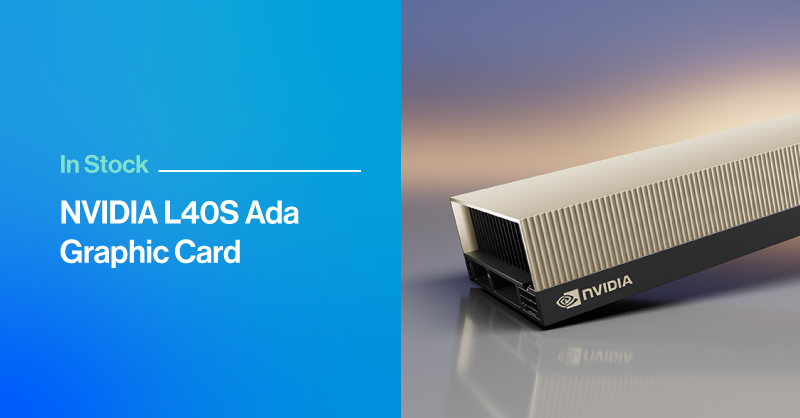 Dominate every task and elevate your GPU game with Ada's cutting-edge technology. Get a NVIDIA L40S Ada Graphic Card today. bit.ly/3xlcOdw #NVIDIA #GPU #L40S