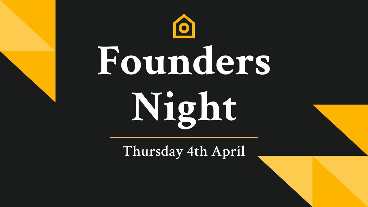 Reminder Founders Night at 5:30pm next Thursday 4th April @ormeaubaths , Don't miss out! Tickets still available- buff.ly/3tccj3s