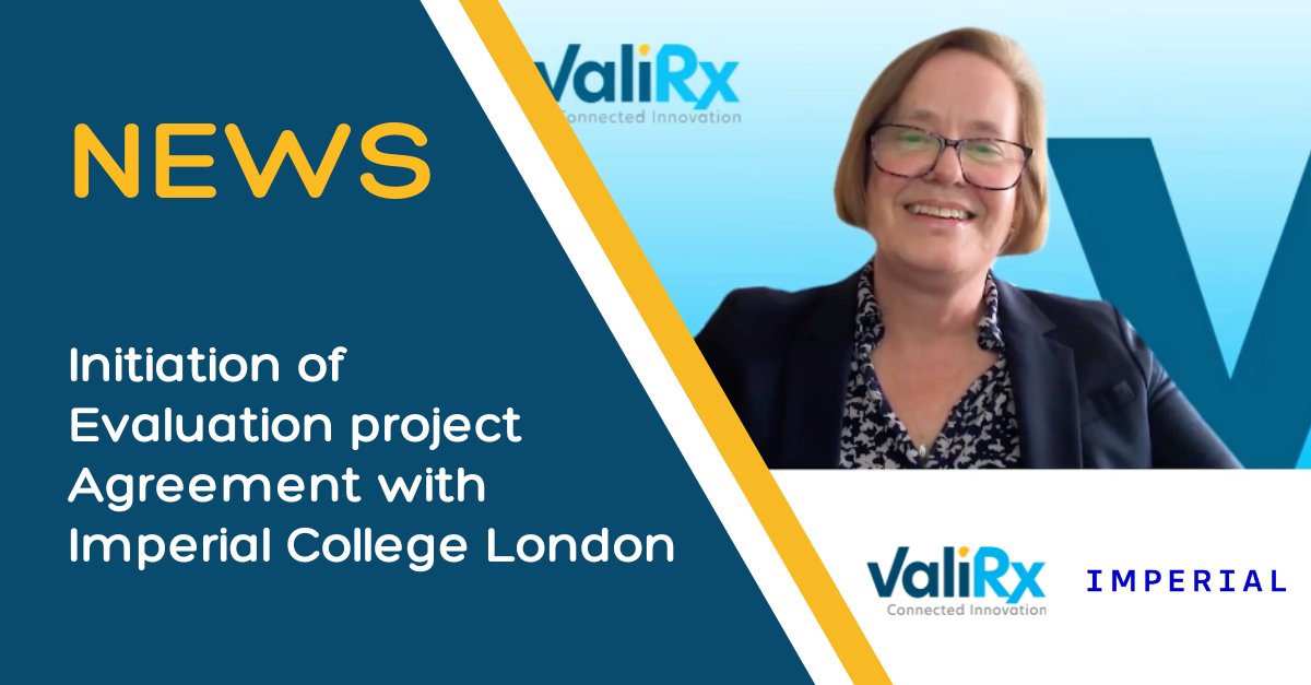 Last week we announced our evaluation agreement with @imperialcollege. Watch the announcement video, recorded by @brr_mediauk, where ValiRx CSO Dr Cathy Tralau-Stewart explains the agreement: bit.ly/3TAjmwz #AssayDevelopment#DrugDiscovery #CancerResearch