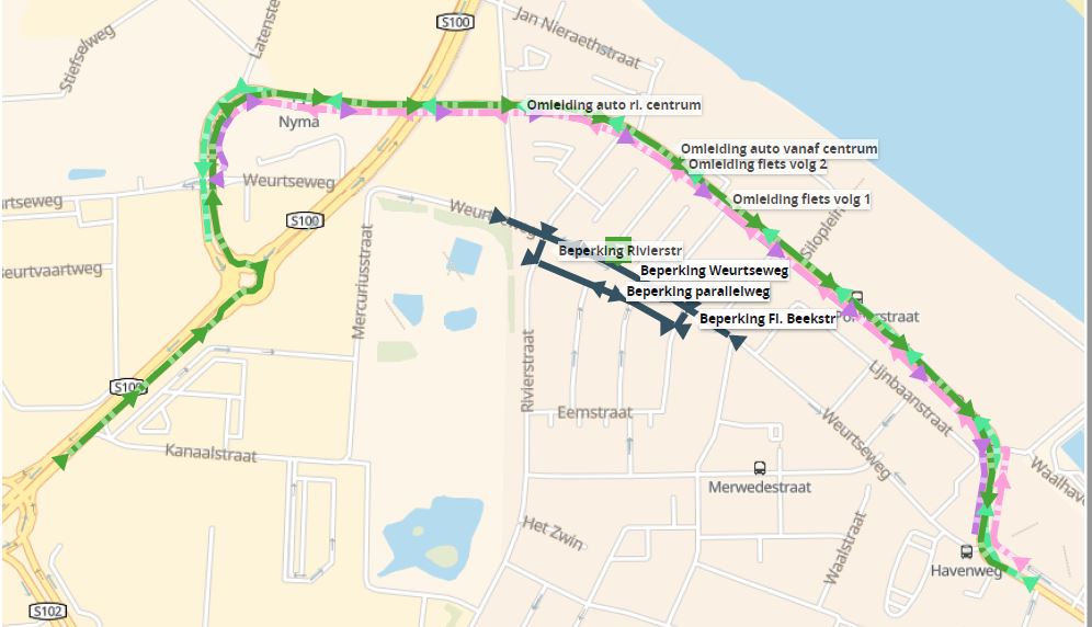 Een deel van de #Weurtseweg is afgesloten van 2 april tot en met 30 mei. Dit wordt een fietsstraat en gemotoriseerd verkeer is te gast. meer info 👇 bit.ly/4abNOUR #wegwerkzaamheden #GemeenteNijmegen #Nijmegen