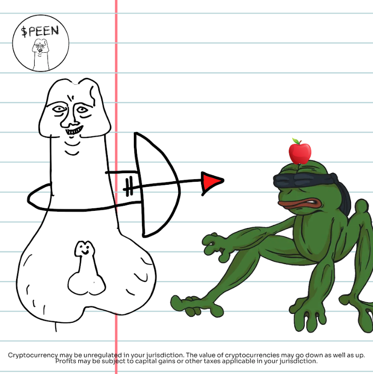 PEENTOKEN's tweet photo. Harder than any of your favourite #MemeCoins 🤷‍♂️

$PEEN #PumpPEEN #AltSeason https://t.co/13l9ZH0BAP