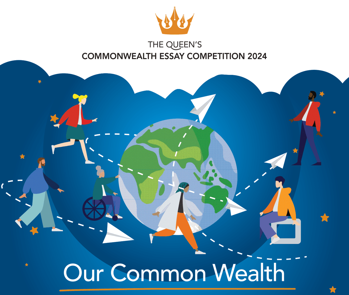 commonwealthorg's tweet photo. The Queen’s Commonwealth Essay Competition 2024 is now open via @RoyalCWSociety.

Entrants are asked to consider how community and culture can encourage resilience and hope. 

Enter here👇
https://t.co/ksNwIMPNYn https://t.co/pepO0ZSO11