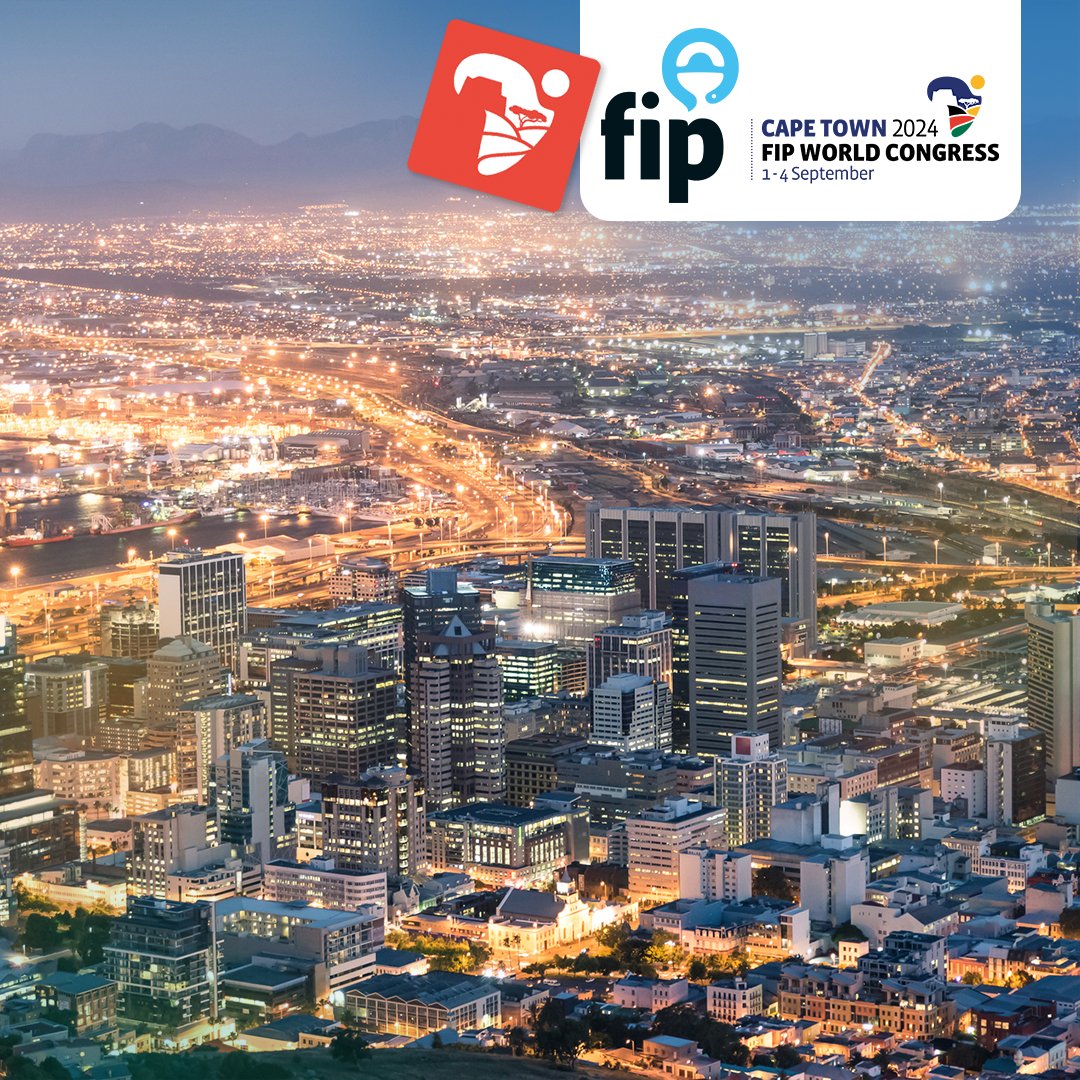 On 5 September, four entertaining and informative professional tours have been arranged. The tours will last a full day and include transportation to different venues as well as coffee, tea and lunch, entrance fee and a T-shirt. More: capetown2024.fip.org/professional-t…
