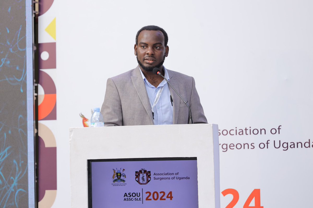 Amooti_Mami's tweet photo. Dr. Francis Kakuba presents about Early detection of prostate cancer using screening in Uganda.

#AsouscientificConference 
#surgicallandscapeexhibition https://t.co/kLlZkS6gwJ