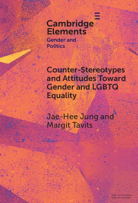 Congratulations to Jae-Hee Jung (@jung_jaehee_ PhD ‘19) and Margit Tavits for the release of their new book Counter-Stereotypes and Attitudes Toward Gender and LGBTQ Equality from the Cambridge University Press! Available for free download until April 5th: buff.ly/3PDWlHZ