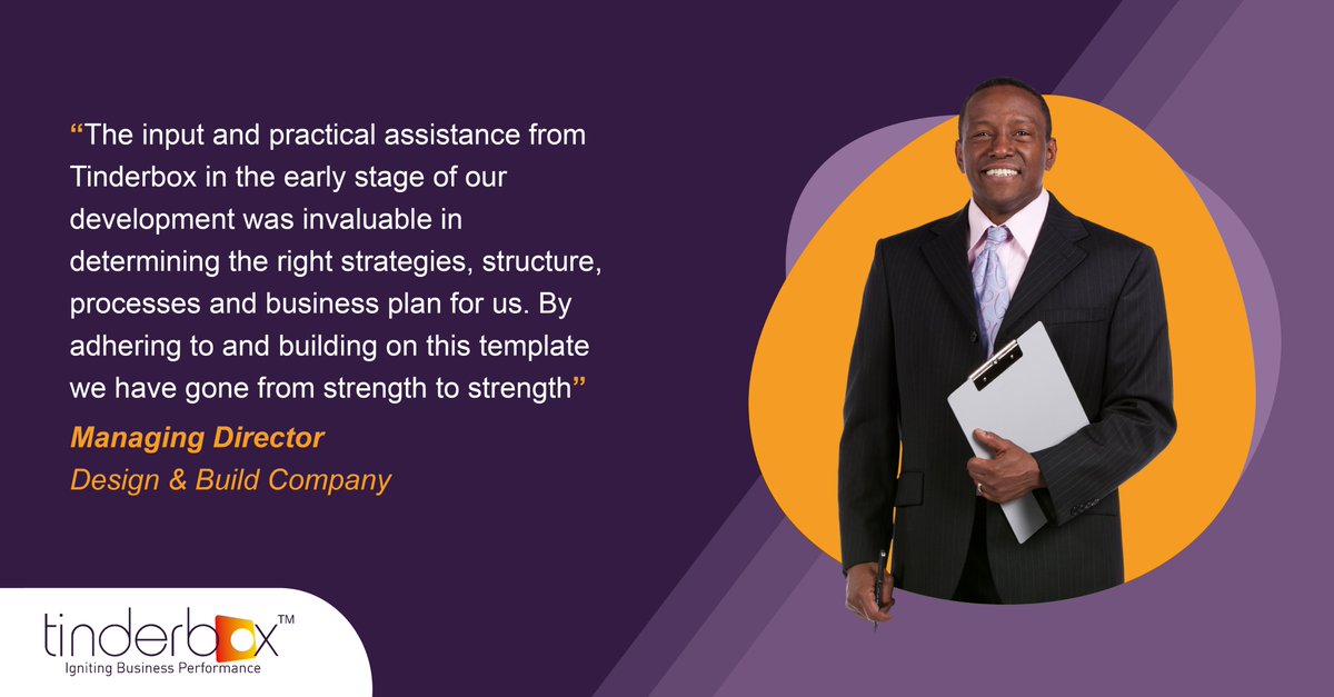 With an 100% success rate for the businesses we work with, Tinderbox provide effective, practical assistance tailored to you and your business needs.
Click the link to learn more about what we do and how we do it!
tinderboxbusinessdevelopment.co.uk/case-studies/