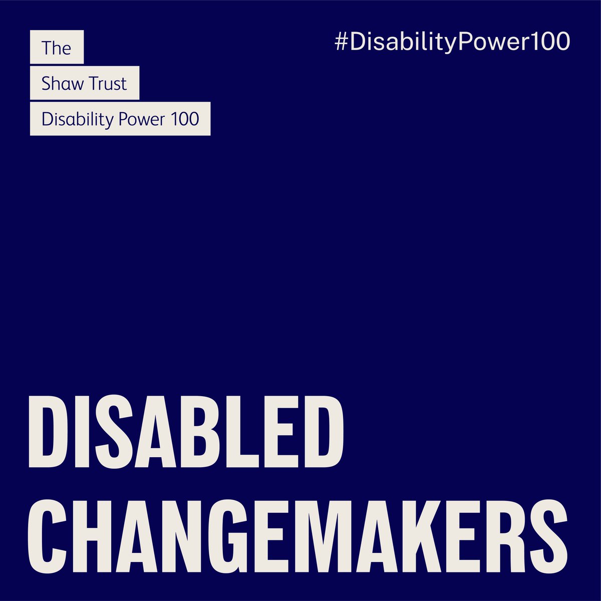 In the words of Andrew Miller MBE, “The Disability Power 100 not only recognises difference, perseverance and hard work, the list also celebrates the positive benefits that diversity and greater equality bring.” Nominate now: bit.ly/3Vg8gz1