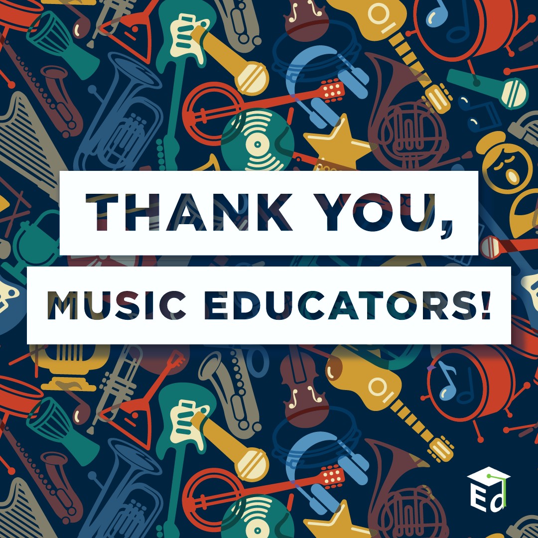 For countless students, a lifelong love of music starts in the classroom - and our country's talented and impassioned music teachers are the reason why.

Thank you, music educators, for everything you do to support music in our schools!

#ThankYouThursday #MIOSM