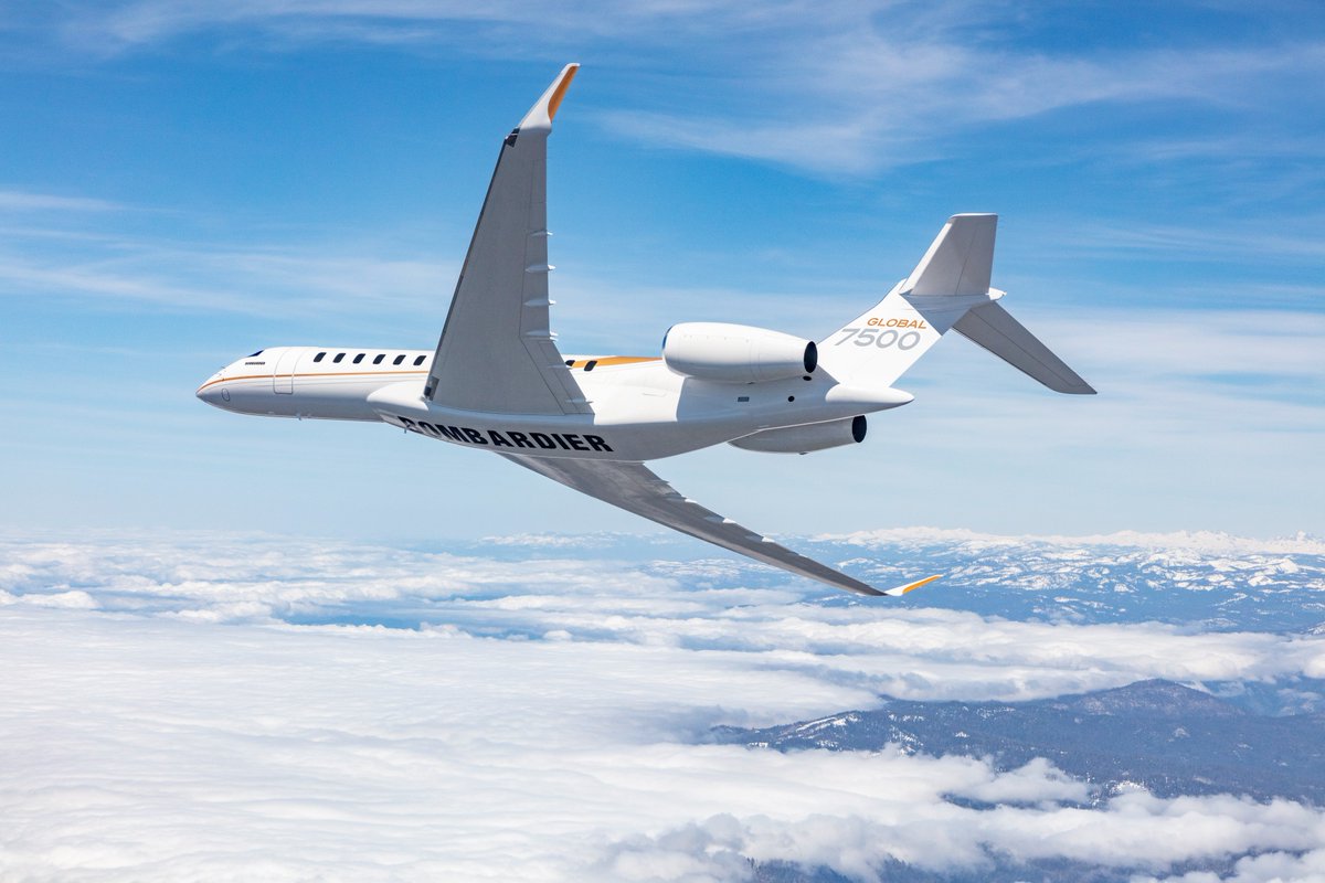 L’avion Global 7500 de Bombardier, à la fine pointe de l’industrie, fait activement la tournée de l’Asie pour y présenter ses caractéristiques inégalées de performance et de conception bit.ly/3TEKKcG