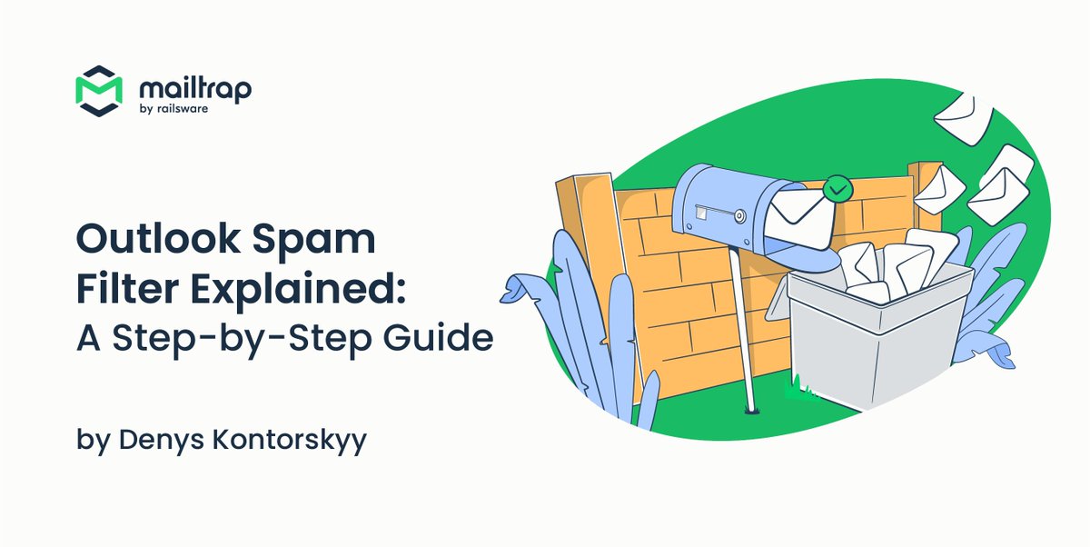 Tired of your emails ending up in the spam folder or constantly receiving junk in your inbox? Discover how to take control with Microsoft Outlook's Junk Email Filter in our latest article! 📩 mailtrap.io/blog/outlook-s…