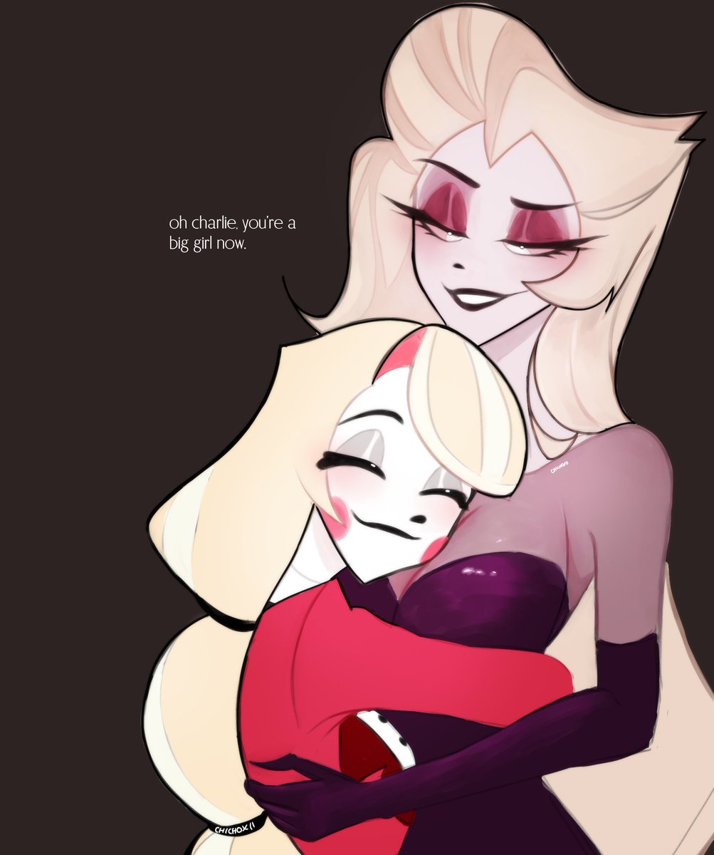 The queen & princess! #HazbinHotel #CharlieMorningstar #Lilith #LilithMorningstar #HazbinHotelLilith #charliehazbinhotel