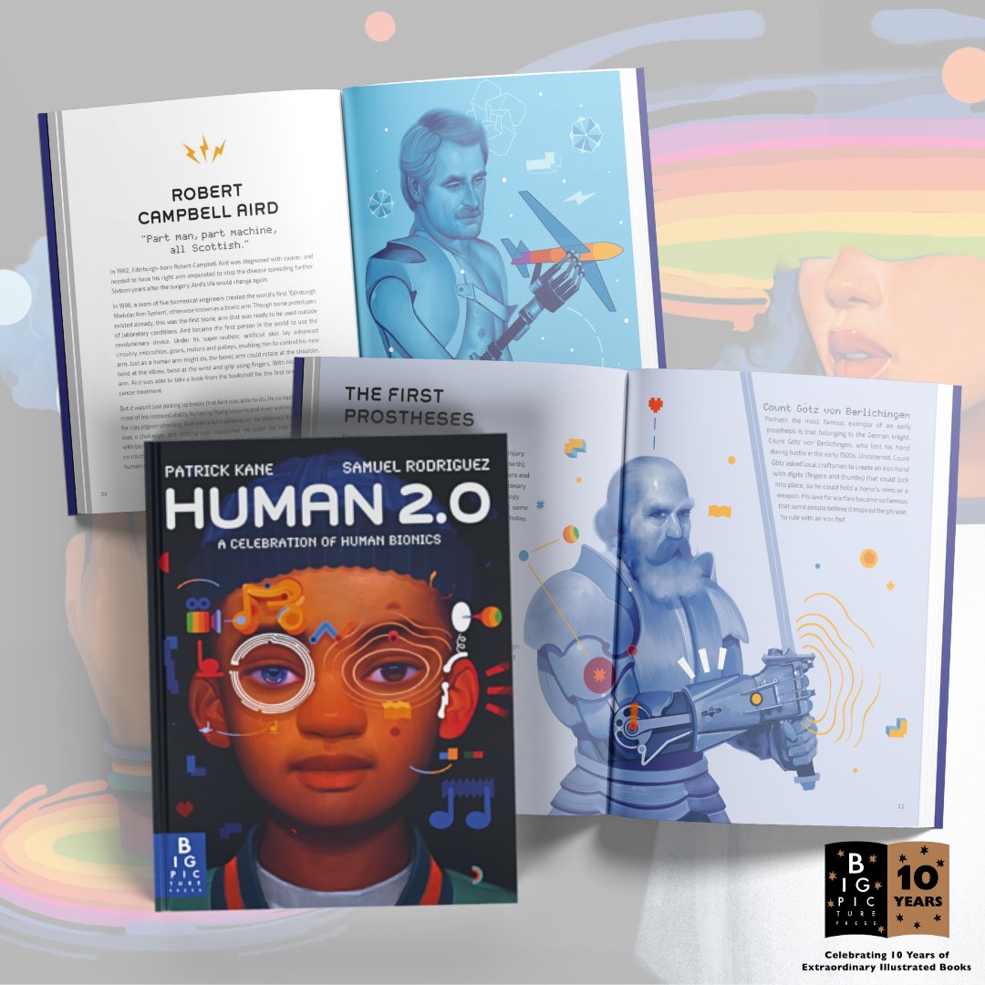 ✨ 10th ANNIVERSARY GIVEAWAY ✨ For our March 10th anniversary giveaway, we're giving 3 lucky winners the chance to win a copy of Human 2.0 by @ptjkane and illustrated by @samrodriguezart! To enter the competition head over to our Instagram and follow the instructions there ✨