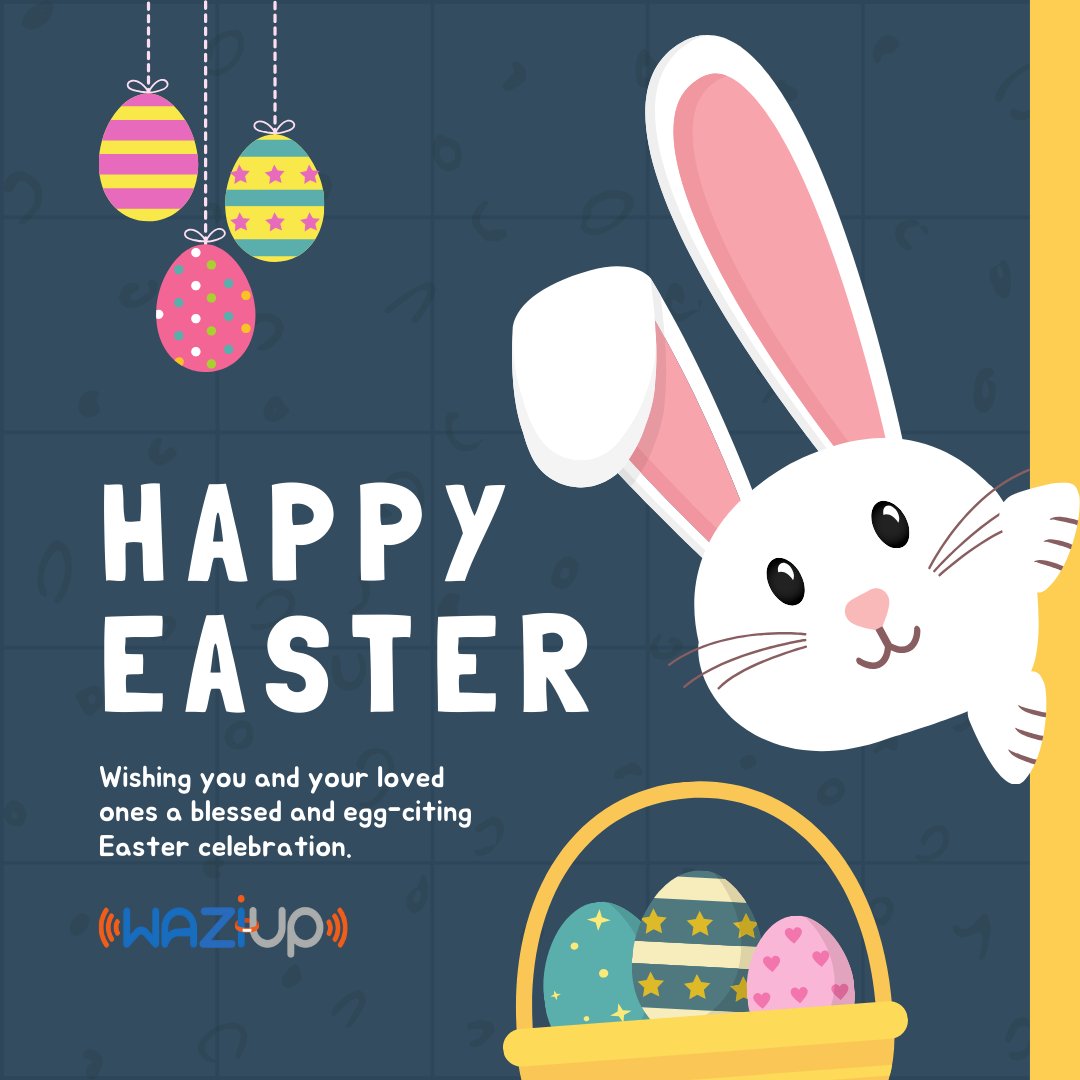 Hoppy Easter from all of us at Waziup e.V.! May your egg hunts be as successful as debugging code, and may your baskets overflow with joy and chocolate goodies! Remember, just like software updates, new beginnings are always worth celebrating! #eastertech #eggcellentvibes