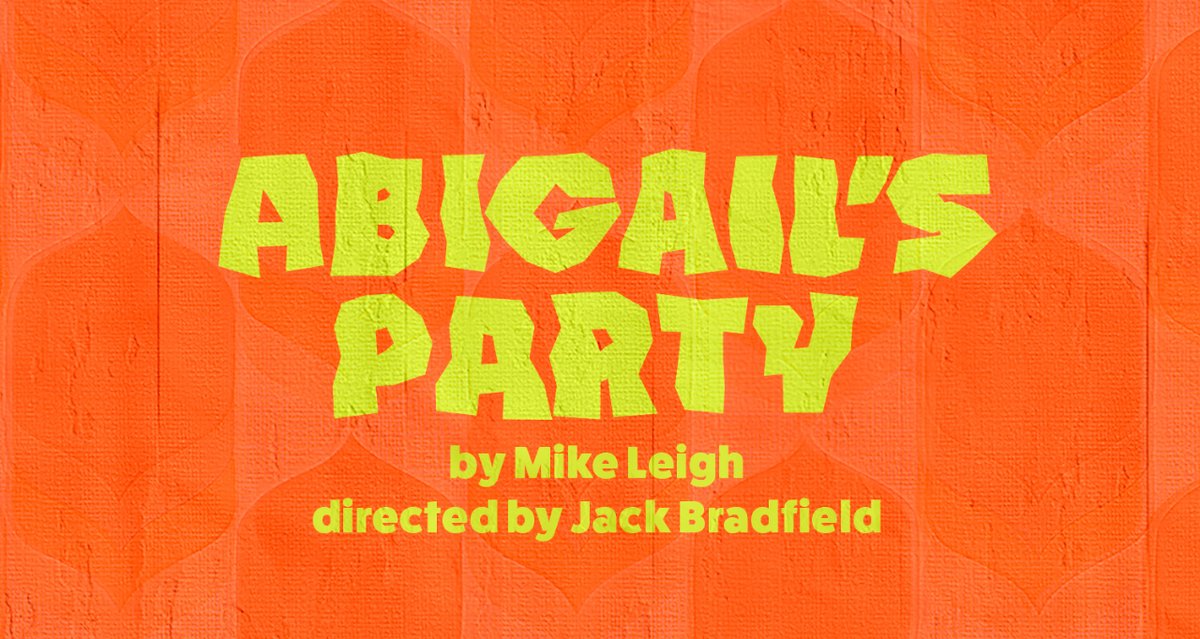 Rose Theatre invites you to experience Abigail's Party like never before... 👀 This is the party to end all parties, and you're all invited 🥂🎉 ✍️By Mike Leigh 🎬Directed by Jack Bradfield Supported by a grant from The Royal Theatrical Support Trust 🎟️Link in bio 🗓️5-16 Nov