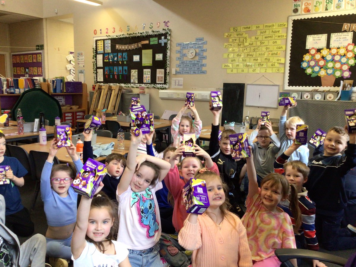 Glenboig Primary School (@glenboigprimary) on Twitter photo P1/2 would like to say thank you to <a href="/GlenboigPPC/">Glenboig Primary Parent Council</a> for our Easter eggs!π£π° P1/2 would like to say thank you to <a href="/GlenboigPPC/">Glenboig Primary Parent Council</a> for our Easter eggs!π£π°