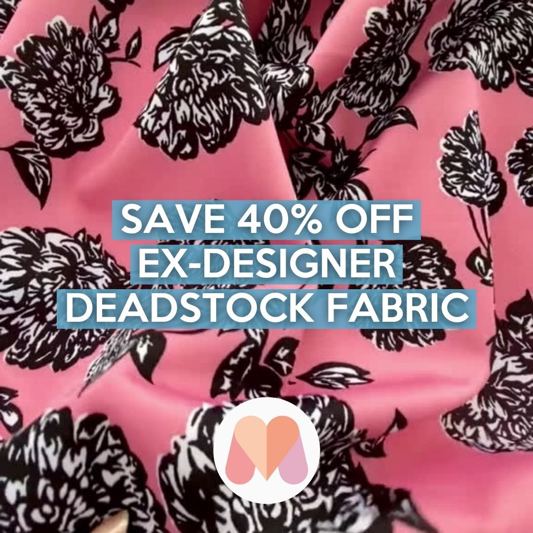 Deadstock fabric is left over from the fashion industry &amp; ends up in landfill. 

Code HOTCROSS this Easter weekend to save 30% off all deadstock fabric at Minerva- Craft Club saves 40%

tidd.ly/4awYDAB

Ends Mon 1st April m/n GMT

#Minerva #deadstock #fabricsale (afflink)