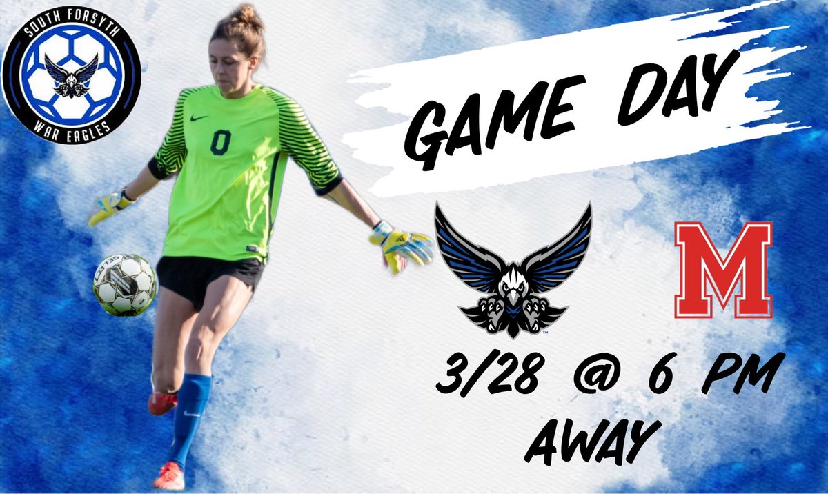Let’s go South! Come cheer on the Lady War Eagles as they face the Milton Eagles!! Go South!! 🦅🦅⚽️⚽️

<a href="/OfficialGHSA/">GHSA</a> <a href="/SouthForsythHS/">SouthForsythHS</a> <a href="/MaxPreps/">MaxPreps</a> <a href="/TopDrawerSoccer/">TopDrawerSoccer</a> <a href="/TheSoccerWire/">SoccerWire</a> <a href="/PrepSoccer/">Prep Soccer ⚽️</a>