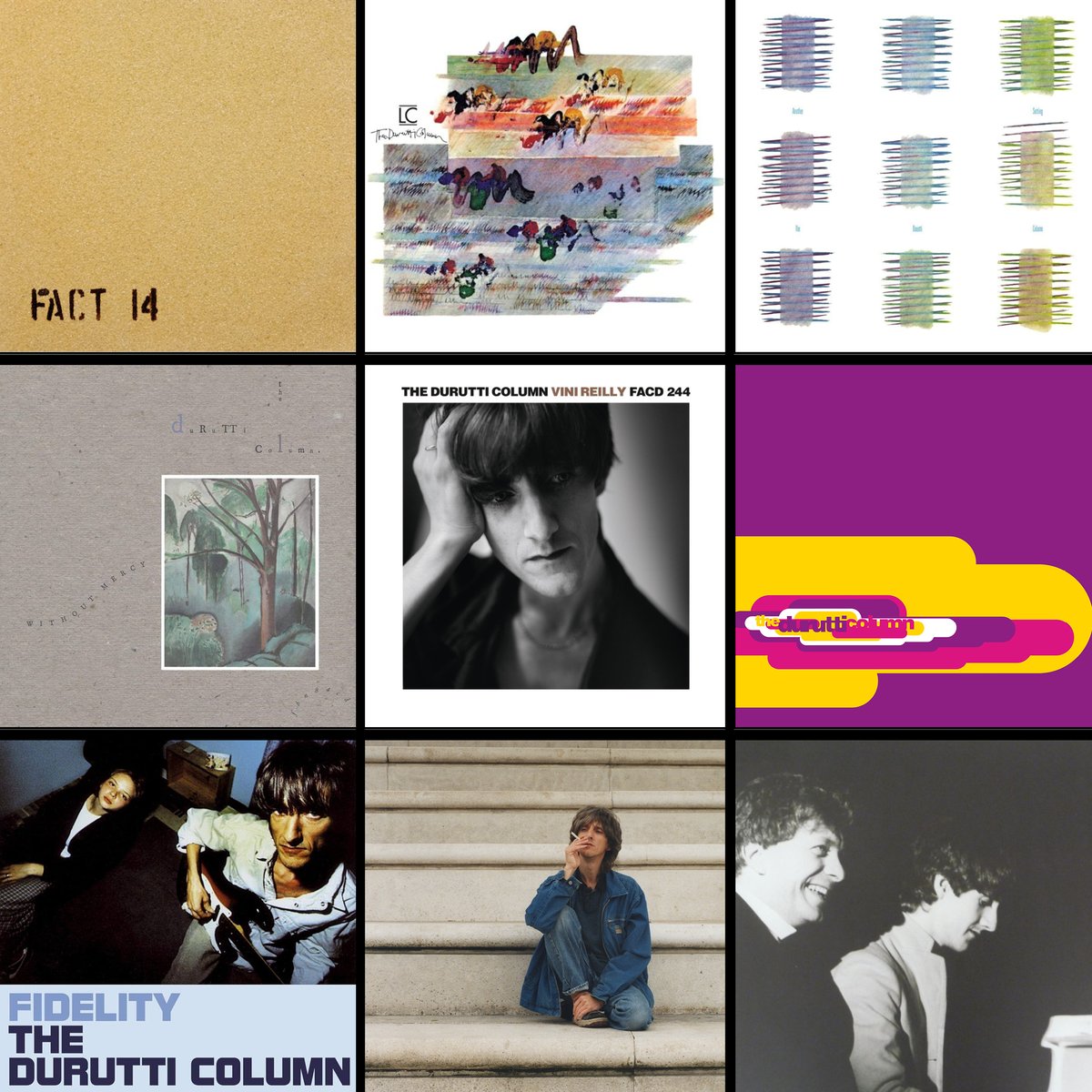 You can only keep one #DuruttiColumn album: which one do you choose and why? 🎧 Listen to them all here: TheDuruttiColumn.lnk.to/ArtistPage