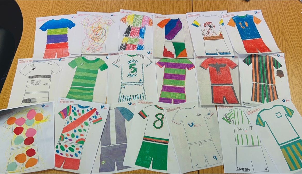 I ran a design a sports kit incentive with my SEND schools in Lincolnshire, here are some of the designs the students came up with💖 The winner will receive a prize provided by Vision 🎁

The hardest part is choosing a winner, they all did amazing 🥹

#VisionforEducation