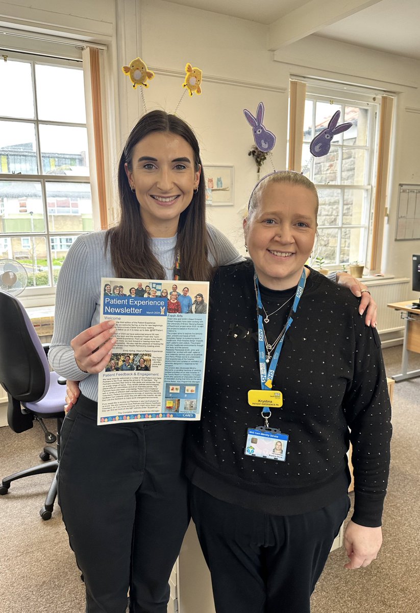 Find out what the Patient Experience Team has been up to in our latest newsletter 🤩 nbt.nhs.uk/support-us/pat… From art vending machines, singing on wards, volunteers & young carers, it’s been a great start to the year & we look forward to Spring! 🐣 @sphams @NorthBristolNHS