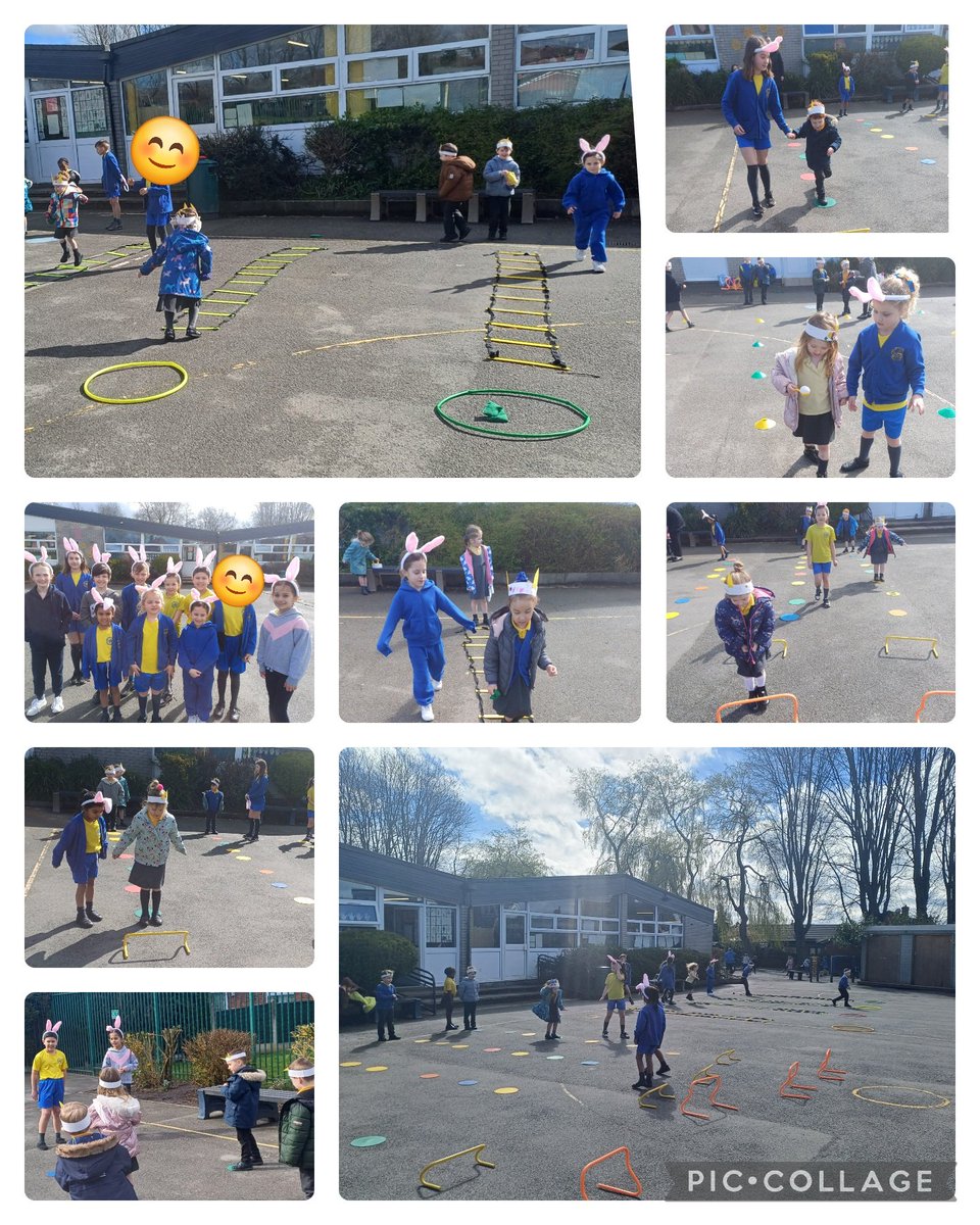 JamesBrindleyPS's tweet photo. Our Sports Councillors have run a fantastic Easter Extravaganza event this morning with our Reception children. Over the past few weeks they have been busily planning and organising this event which they pulled off brilliantly today!
#easterbunnies #sportscouncil #sportisfun https://t.co/m5I1HG1aAV