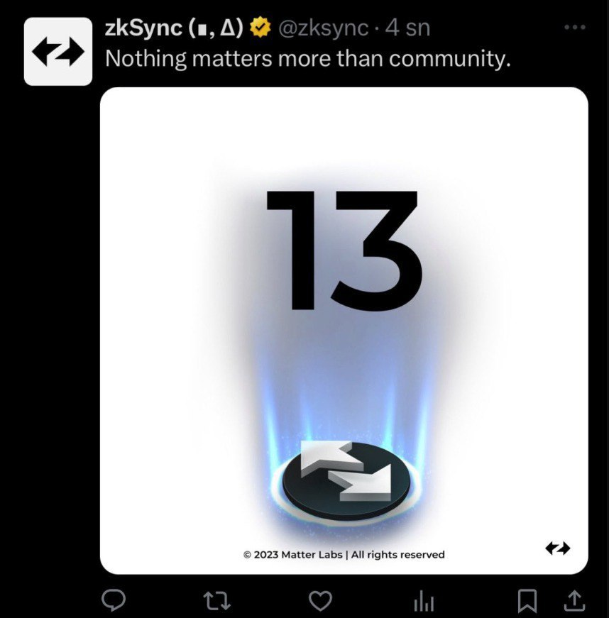 zkSwap_finance's tweet photo. Is this "NOTHING MATTERS MORE THAN COMMUNITY" a JOKE? 😏 @zksync @the_matter_labs 

#zkSync #justice
@LidoFinance @aave @MakerDAO @Uniswap https://t.co/Y0rk8hauRm