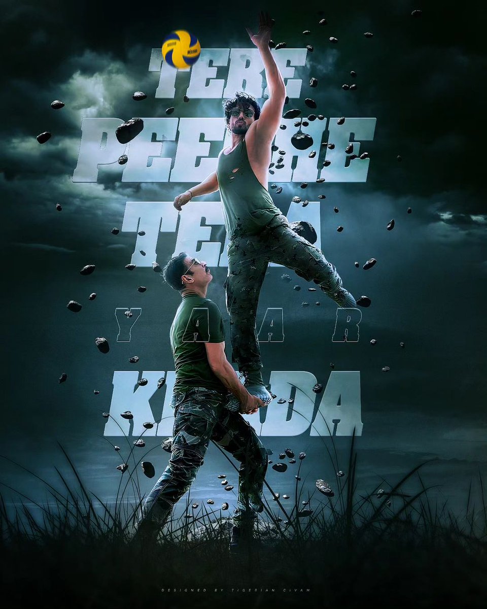 PRALAY AANA WALA HAI 🔥⚠️ #BadeMiyanChoteMiyan Directed by @aliabbaszafar 🤠 Biggest and stylish action entertainer of Indian cinema 🪖 #Tigershroff #AkshayKumar #Bmcm