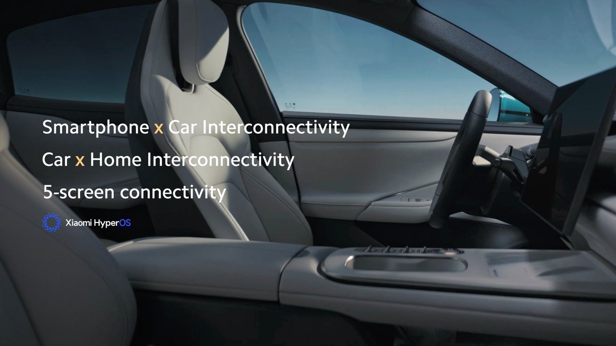 Leveraging 14 years of expertise in smartphones, OS, AI, and robotics, we are now applying these capabilities to Xiaomi EV. Autonomous driving, smart cabin, and smart ecosystem serve as the core pillars of our approach in the EV industry. We envision a future where our Human x