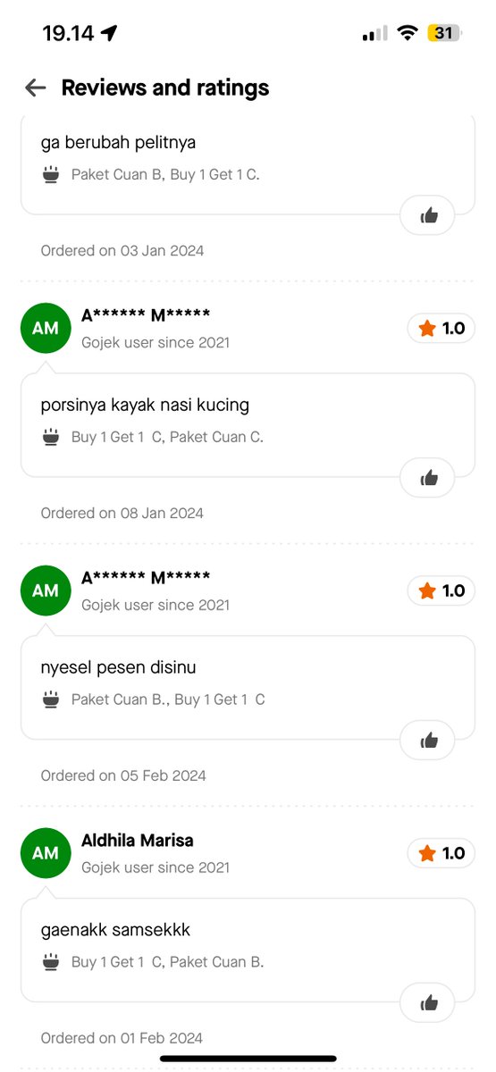 who hurt you anjir 😭😭 nyesel tp repeat order mulu