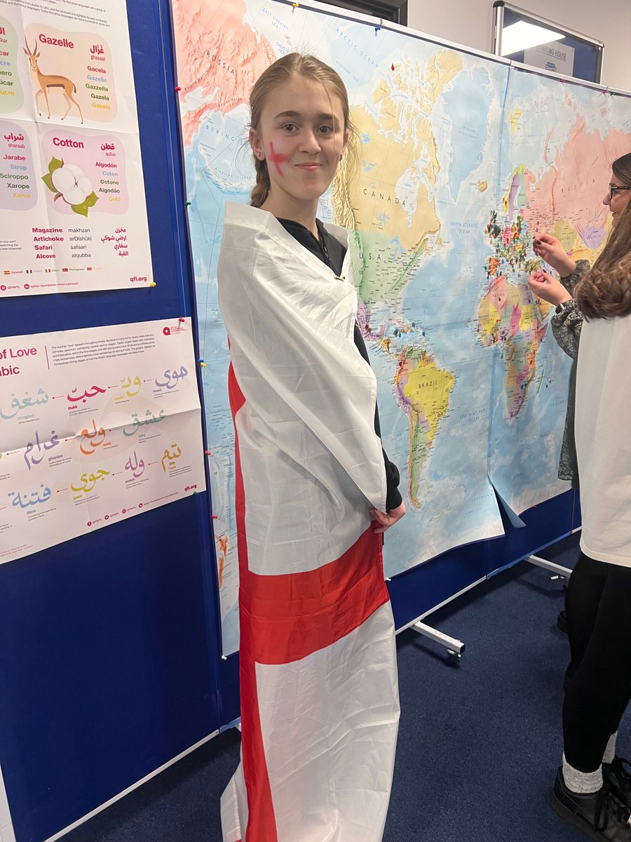 Such a great way to finish off a busy Spring Term. NCA Cultures Day, what a joy to behold! #ProudToBeNCA #Diversity #Worldmap #Friendship #Global