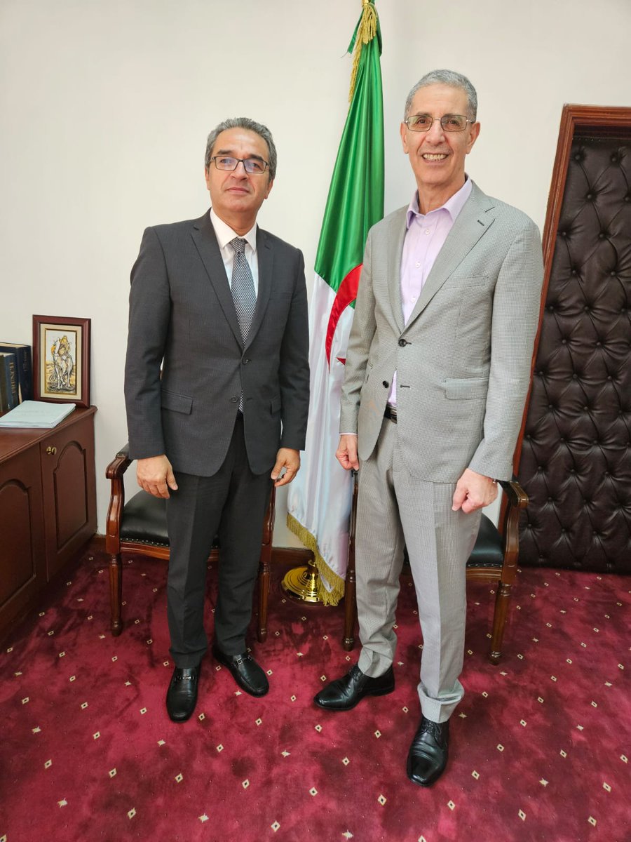 On this occasion, Ambassador MAHI Boumediene has expressed his warm welcoming to Ambassador Anouar Ben Youssef and wishes him full success on his new duties as Ambassador of Tunisia to Kenya. The two have also highlighted that they continue working on the multilateral matters.