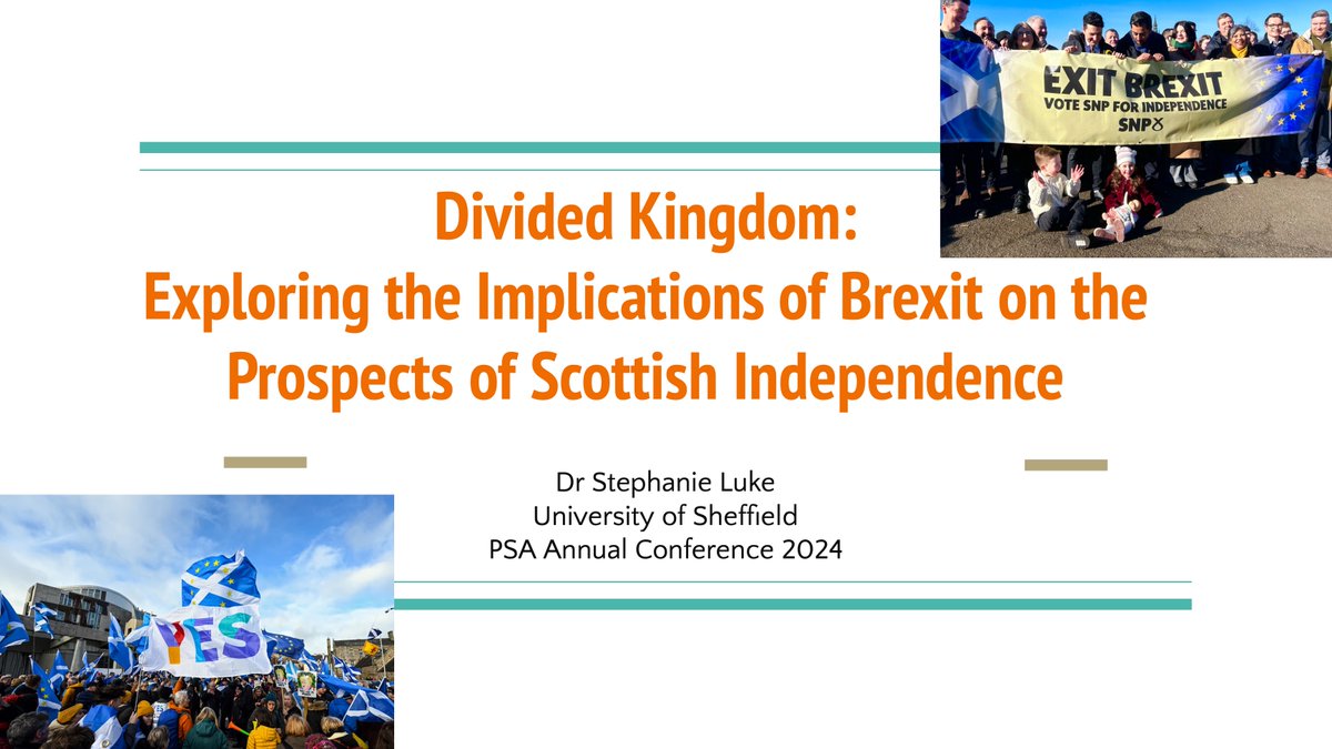 It has been a great few days at #PSA24 in Glasgow from convening @psa_ecn events, presenting two papers on measuring party campaigning and Brexit and Scottish Independence, as well as listening to some fascinating panels.