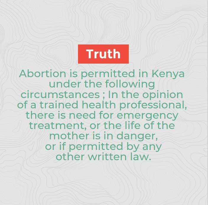 Abortion laws in Kenya may seem restrictive, but they do allow for crucial exceptions. When a trained health professional deems it necessary for emergency treatment or when the life of the mother is at risk, abortion is permitted.
