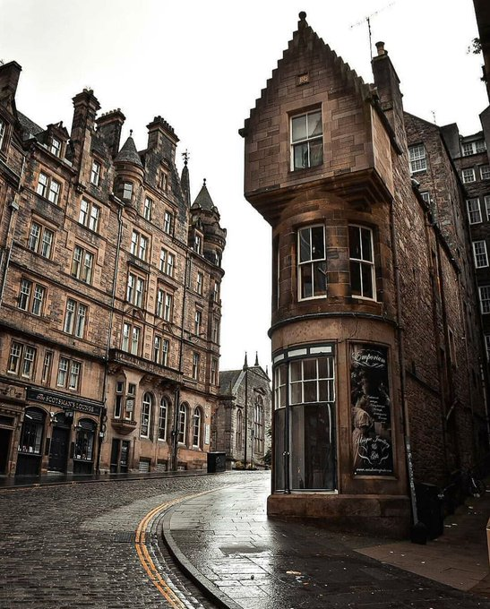 📸Edinburgh'da kasvetli bir gün, İskoçya.