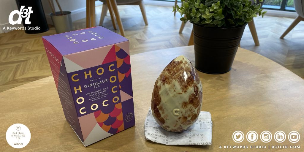 An egg-citing delivery! 🐣 To mark the upcoming Easter break, our team's have been receiving care packages full of goodies! A huge thank you to the team at @Chococotweet for helping us with this! ❤️ #GoTeam #KeywordsStudios #Easter2024 #Spring