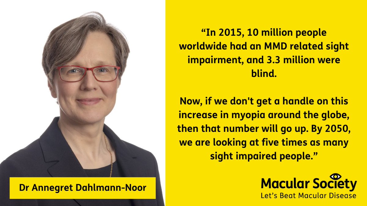 How prevalent is myopic macular degeneration (MMD)? Dr Annegret Dahlmann-Noor, director of the children's service at Moorfields Eye Hospital, joins us to give an overview on MMD and to discuss the latest research on the condition. Watch the webinar here: bit.ly/3TEJV3A