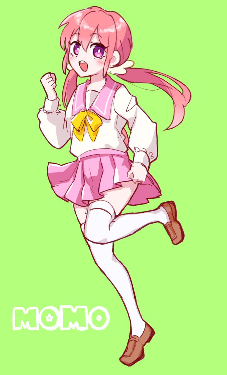 bungu_orange's tweet photo. あったかくなってきたのでミニスカセーラー風モモちゃん🎀
#TinyGLAY
#イラスト https://t.co/mG3a6PRTqU