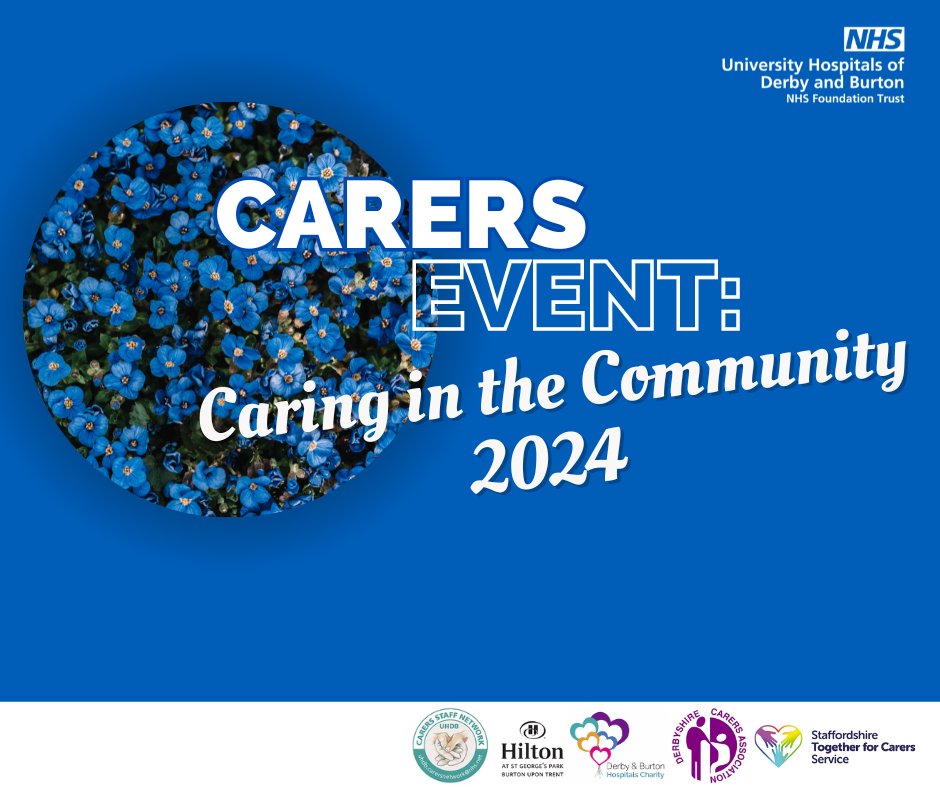 Over 3⃣0⃣ organisations & charities 🤝Chance for carers & those they care for to network 💙Free information & support available 🗓️Join our Carers Network for the Caring in the Community event on Friday 3 May at St George's Park from 9.30am - 3.30pm 🔗bit.ly/3xeyjwH
